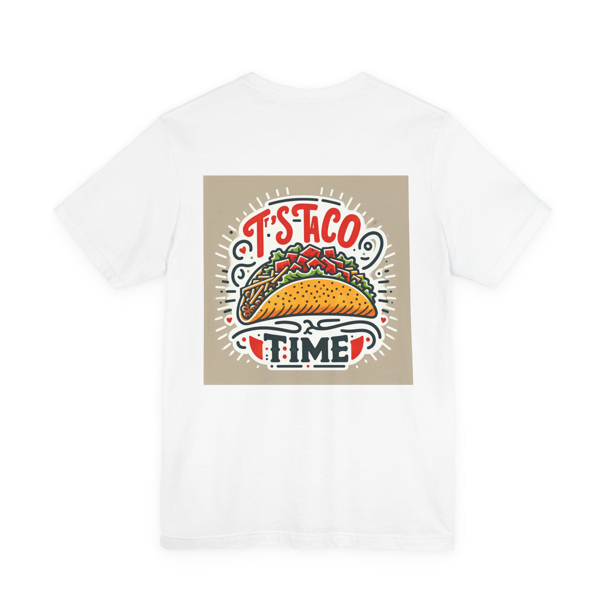 It's Taco Time Tee (Tan Print)